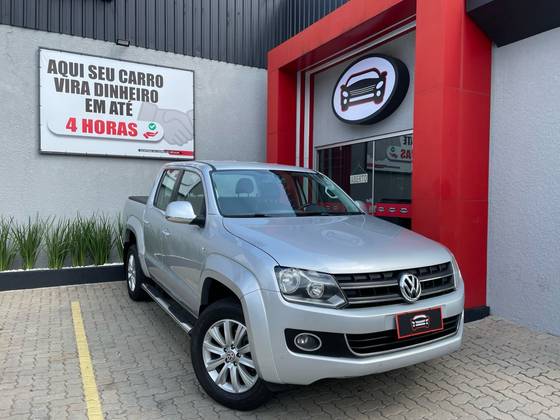 VOLKSWAGEN AMAROK 2.0 HIGHLINE 4X4 CD 16V TURBO INTERCOOLER DIESEL 4P AUTOMÁTICO VOLKSWAGEN AMAROK 2.0 HIGHLINE 4X4 CD 16V TURBO INTERCOOLER DIESEL 4P AUTOMÁTICO